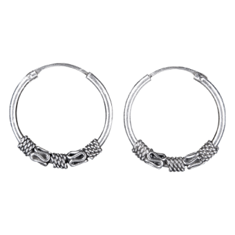 Bali Hoop Earrings FSE005 